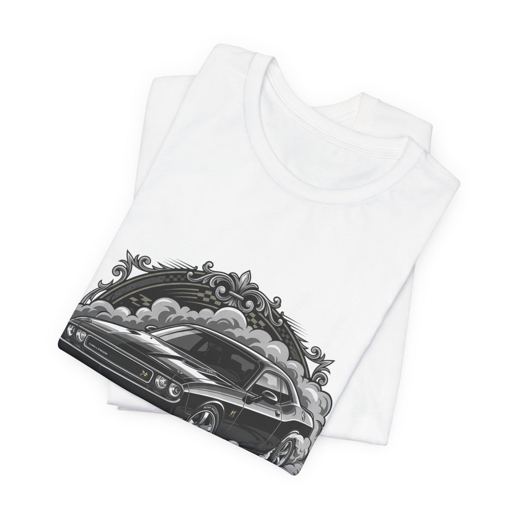 Car T-Shirt "My Therapy" Muscle Car Graphic Tee - Automotive Gift