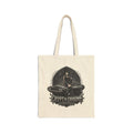Crypt & Chrome — 'Ride the Night' Goth Pin-Up Canvas Shopper
