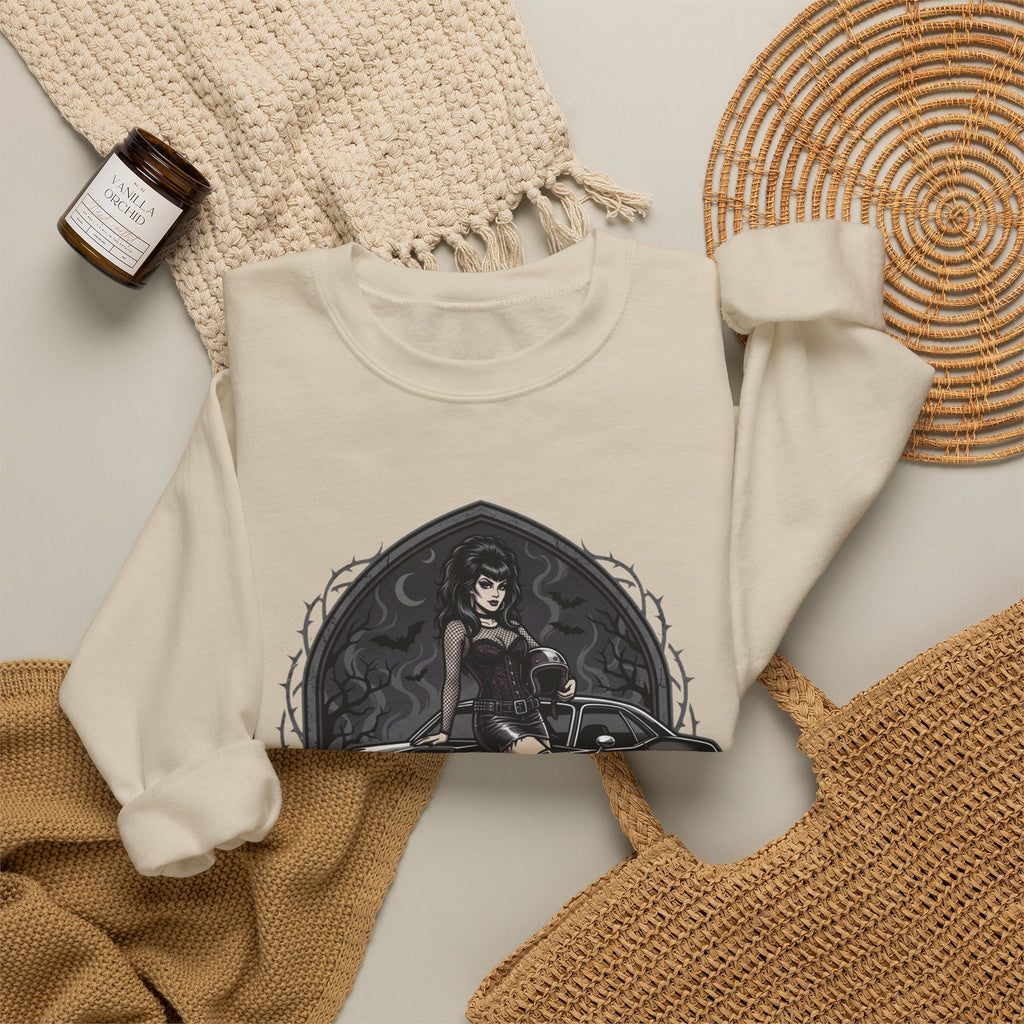 Cyrpt & Chrome 'Ride the Night' Crewneck Sweatshirt