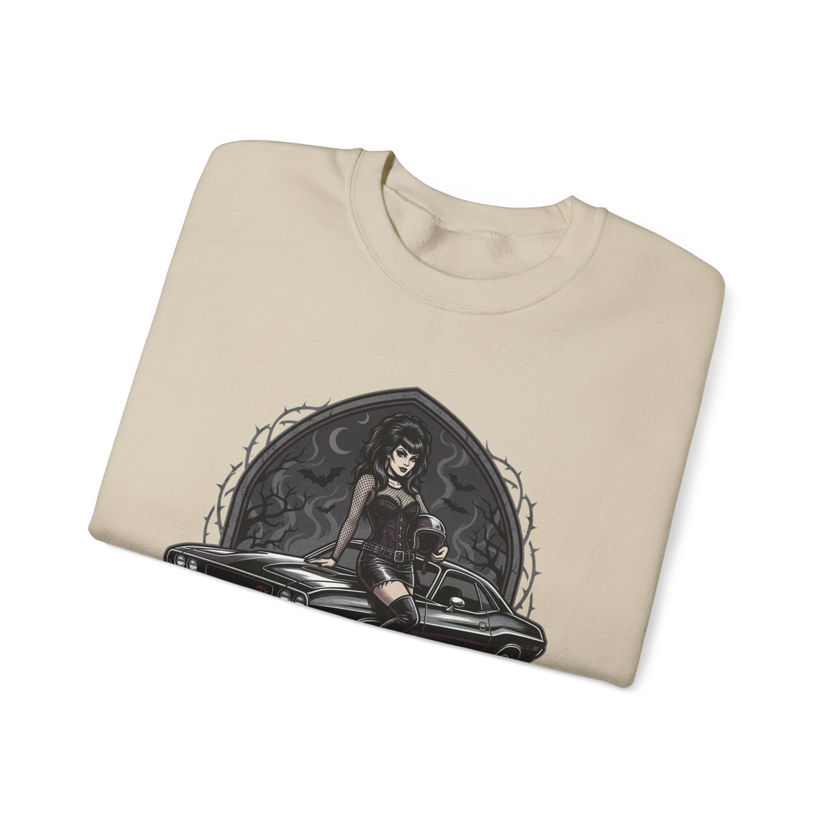 Cyrpt & Chrome 'Ride the Night' Crewneck Sweatshirt