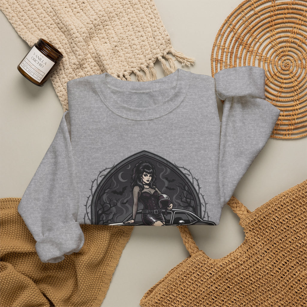 Cyrpt & Chrome 'Ride the Night' Crewneck Sweatshirt
