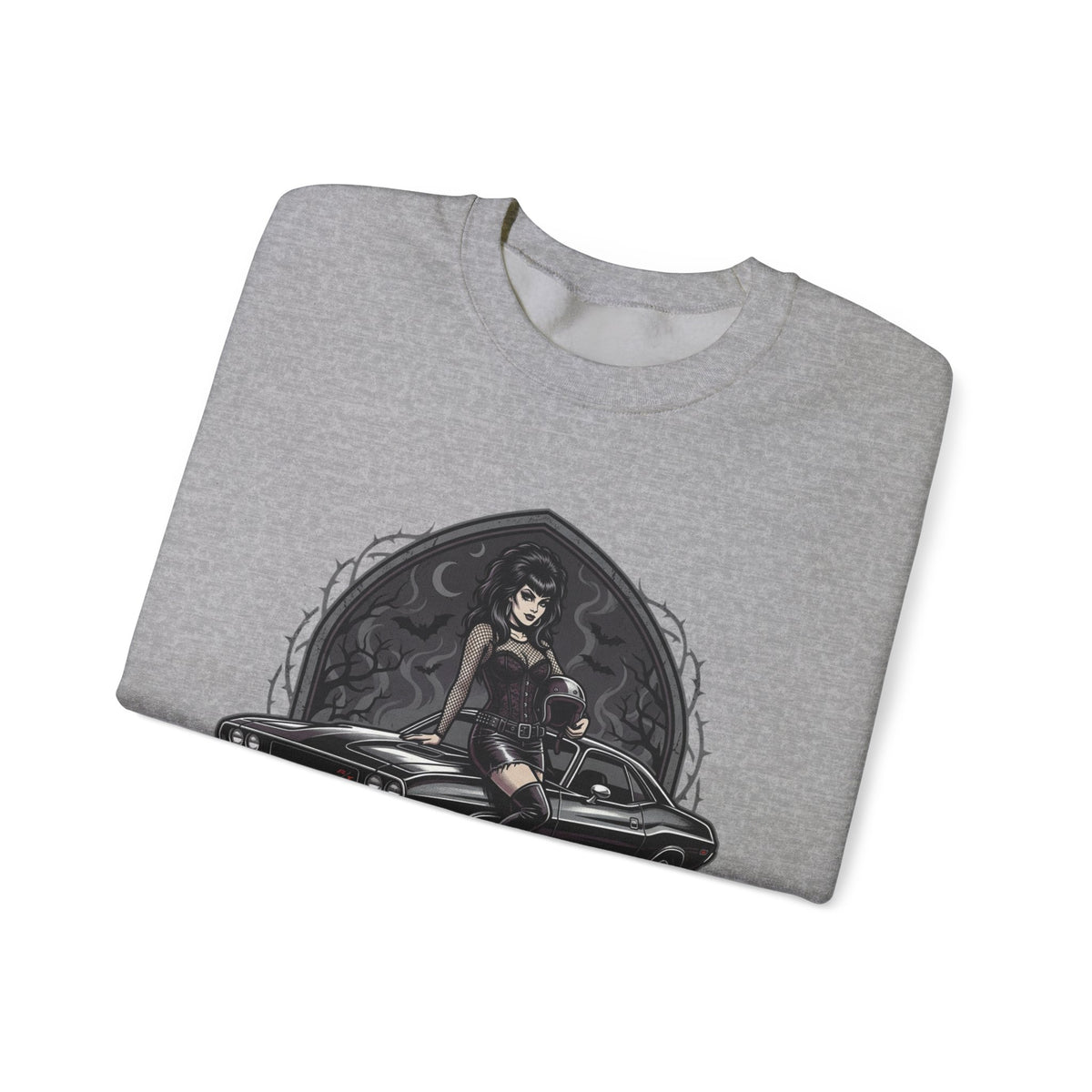 Cyrpt & Chrome 'Ride the Night' Crewneck Sweatshirt