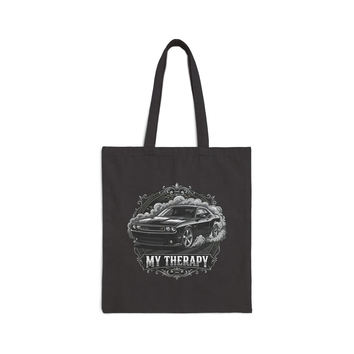 My Therapy Car Enthusiast Canvas Tote Bag