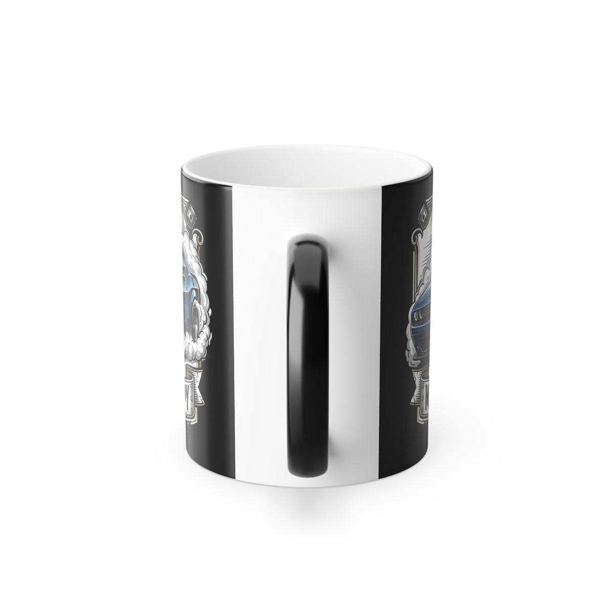 Color-Changing Car Mug — “My Therapy” 11oz Morphing Coffee Cup
