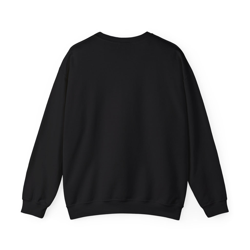 Witch Girl on Car Sweatshirt — Gothic Halloween Crewneck