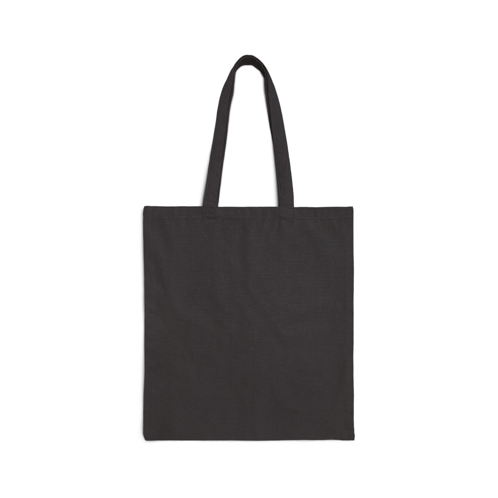 Vintage Witch Illustration Cotton Canvas Tote Bag