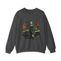 Witchy Girl & Muscle Car Crewneck Sweatshirt