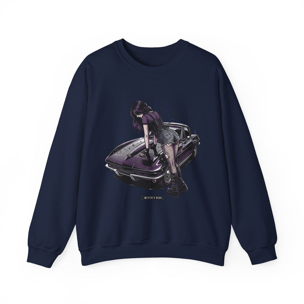 Streetgirl Retro Sports Car Crewneck Sweatshirt