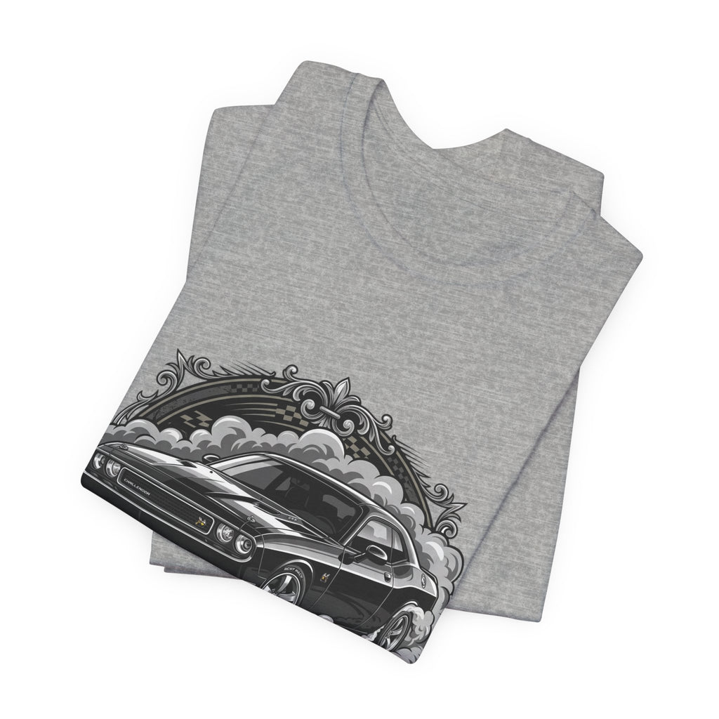Car T-Shirt "My Therapy" Muscle Car Graphic Tee - Automotive Gift