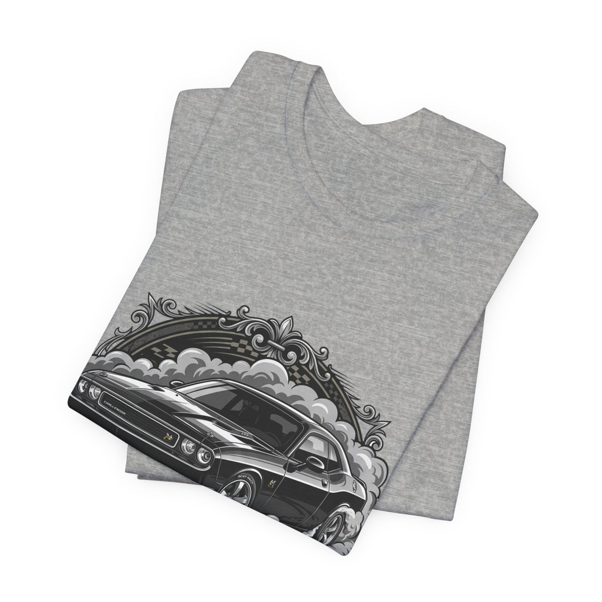 Car T-Shirt "My Therapy" Muscle Car Graphic Tee - Automotive Gift