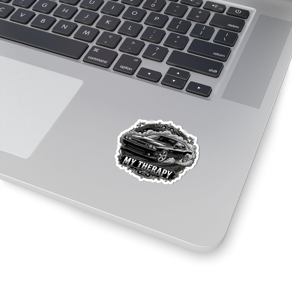 Classic Muscle Car 'My Therapy' Sticker