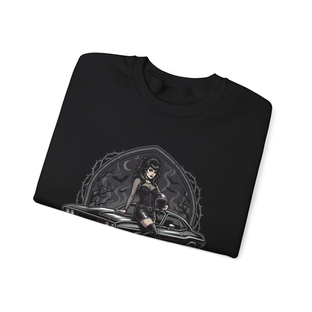 Cyrpt & Chrome 'Ride the Night' Crewneck Sweatshirt