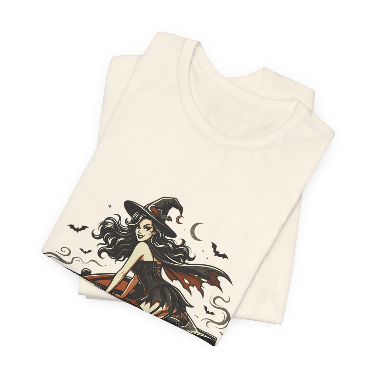 Witch Pinup Car T-Shirt