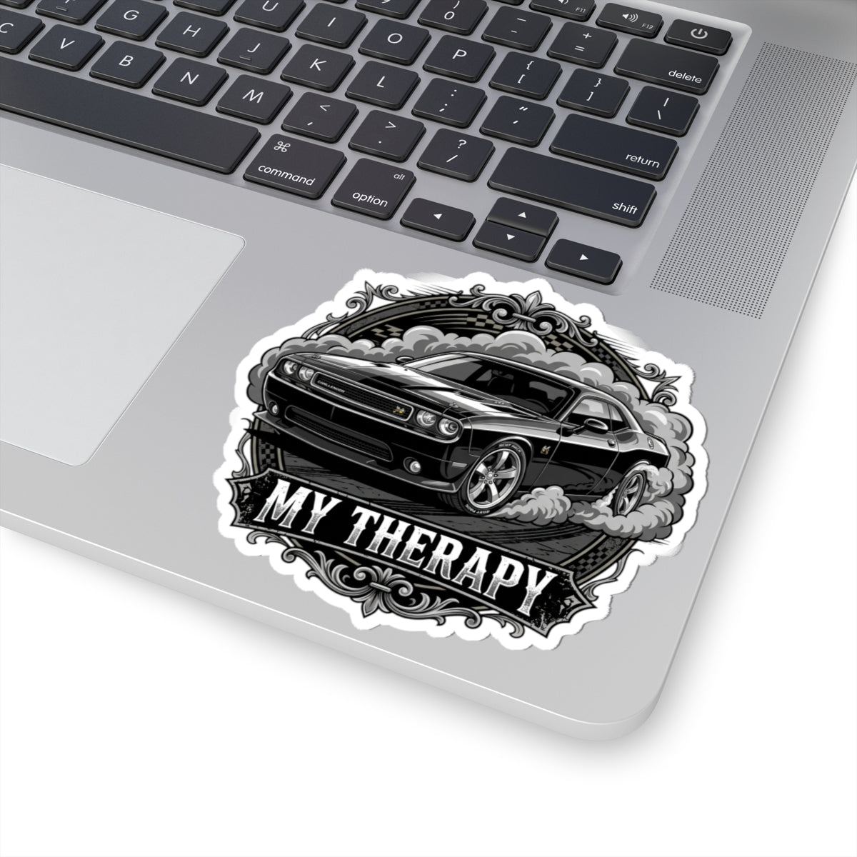 Classic Muscle Car 'My Therapy' Sticker
