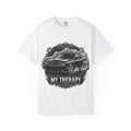 Car Enthusiast T-Shirt — "My Therapy" Muscle Car Graphic Tee