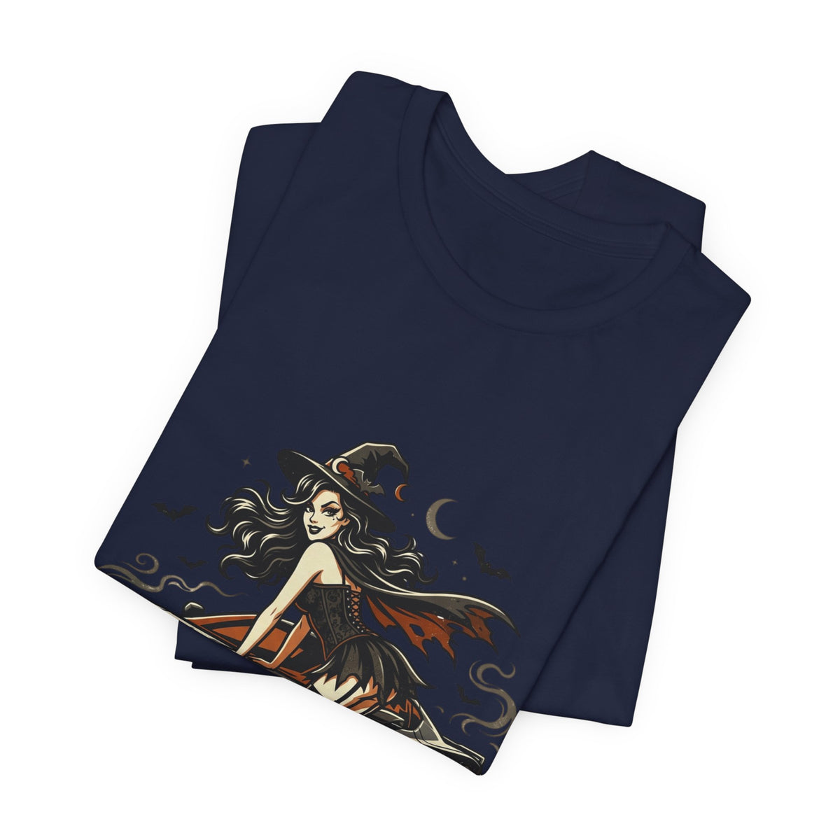 Witch Pinup Car T-Shirt